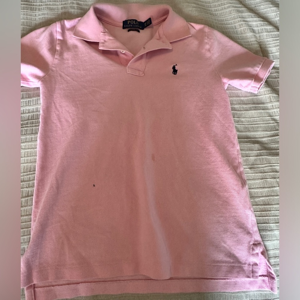 Ralph Lauren T-Shirt - Pink Size Small S/P 8